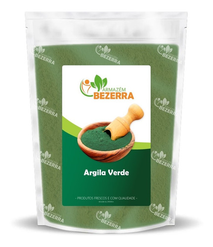 Argila Verde Natural Armazém Bezerra - 1kg