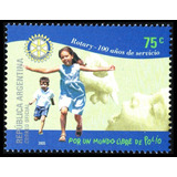 2005 Aniversario Rotary Club - Argentina (serie) Mint