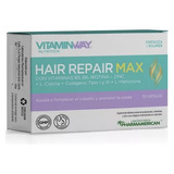 Hair Repair Max Vitamin Way X 30 Cap C/colageno Tipo I Y 3