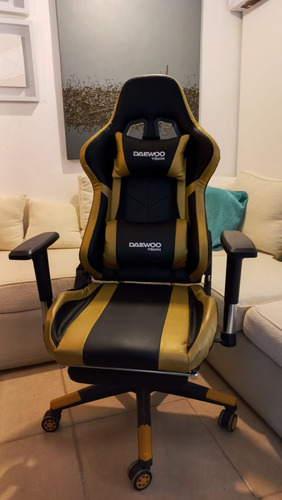 Sillon Gamer Marca Daewoo Gold Venon Ergonómico