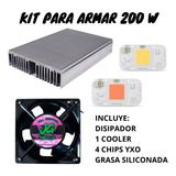 Kit Armado 200 W Cultivo Indoor Led Cob 