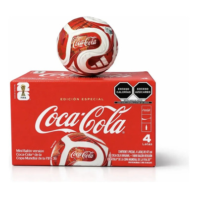 Balón Coca Cola Mundial 2026 | Envío gratis
