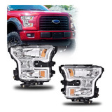 Conjunto De Faros, Compatible Con Ford F150 2015 2016 2017 I