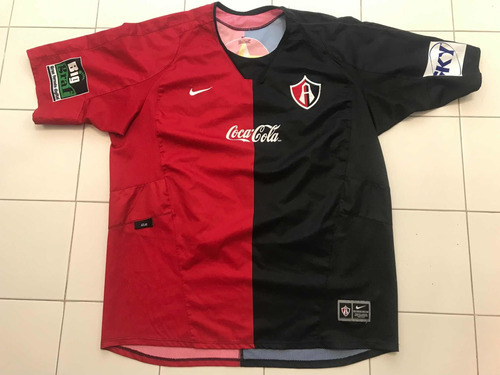 Jersey Atlas De Guadalajara Nike Camiseta Rojinegros 2003