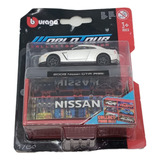 Auto Coleccion Nissan Gtr (r35) 2009 Burago World Tour 1/64 