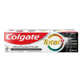 Pasta Dental Colgate Total 12 Carbón Activado 61ml