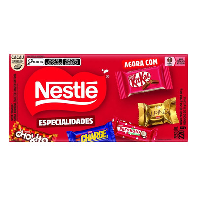 Caixa de Bombom Sortido Nestlé Especialidades 220g | MercadoLivre