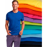 Kit 12 Camisetas Masculinas Coloridas Roupa Atacado Revenda