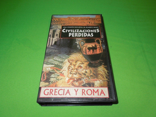 Civilizaciones Perdidas Grecia Y Roma Vhs 