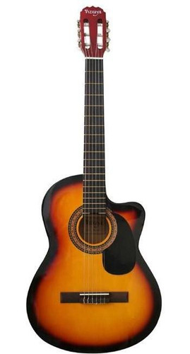 Guitarra Clásica Vizcaya Arcg39 Color Sunburst