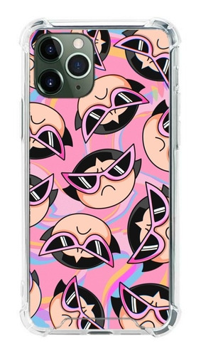 Funda Powerpuff Lentes Para iPhone Antigolpes