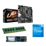 Kit Actualización Intel Core I5 12400 H610 4 Gb 250gb Kt