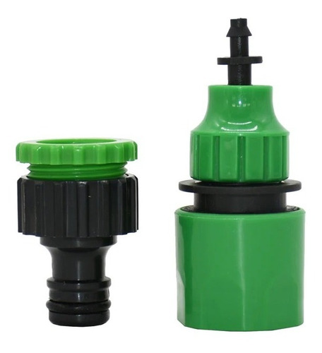 3 Piezas Adaptador Rapido Grifo 1/2 Y 3/4 Para Manguera 4mm