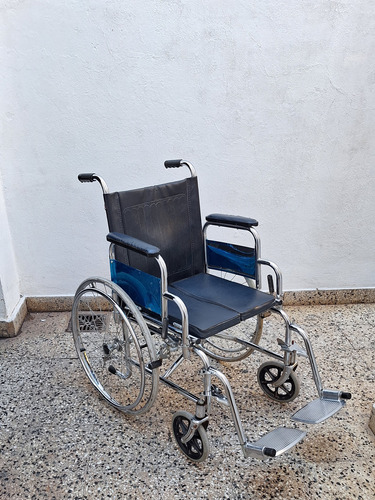 Silla De Ruedas Plegable Y Desmontable Reforzada