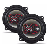 Alto Falante Triaxial Bravox 5 B3x50x 100w Rms Par