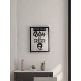 Cuadro 3d Frase Motivacional Decir Adios Cerati 40cm Pared