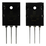 5x Par Transistor Potência 2sa1943/2sc5200 Original Chipsce