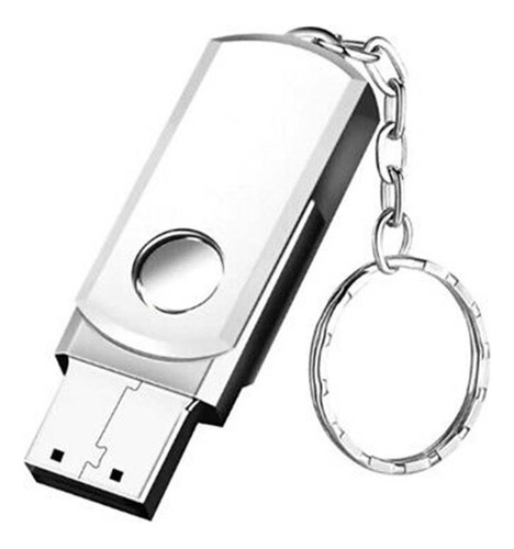 Pendrive Llavero Metálico Giratorio 8gb Usb 2.0