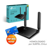 Router Wifi 4g Sim/chip Dual Band Ac1200 Tp-link Mr400