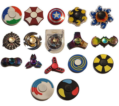 Spinner Antistress Fidget Sensory Marvel Among Us Goma Metal