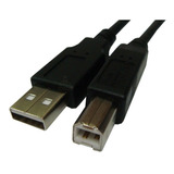 Cabo De Impressora Usb  2.0   5 Metros