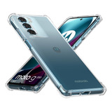 Funda Transparente Flexible Para Motorola G200 + Templado 9d