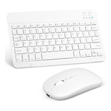 Urbanx Combo Teclado Y Mouse Bluetooth Recargable, Teclado Y