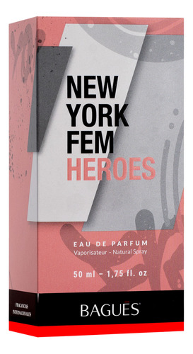 Fragancias Internacionales Bagues - New York Heroes Femme