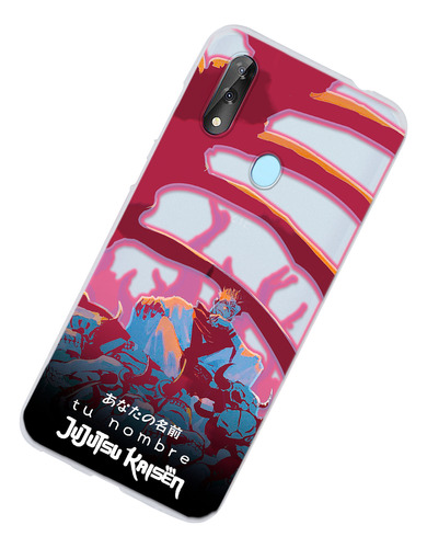 Funda Para Zte Jujutsu Kaisen Sukuna Con Tu Nombre