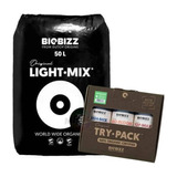 Sustrato Tierra Light Mix 50l + Try Pack Outdoor Biobizz