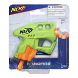 Nerf Nanofire Pistola Lanzadora Verde Con 3 Dardos - Hasbro 