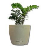 Vaso Plantar Plantas Polietileno Jardim Cone Grafiato N1