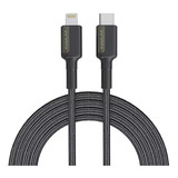 Cable Carga Rápida 30w Para iPhone 12 13 14 / Trenzado 2 Mts