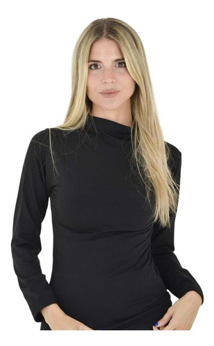 Poleras Térmicas Mujer Frisadas Spandex Por Talle