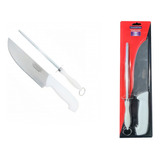 Set Tramontina Cuchillo Cocina 8 PuLG + Chaira