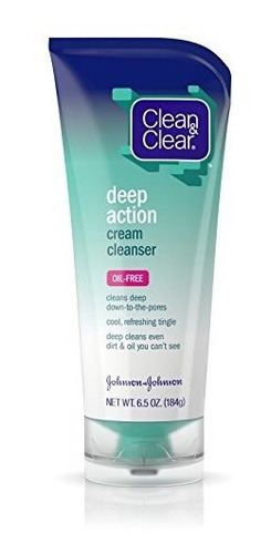 Set De 2 Aceite- Crema Limpiadora Clean & Clear, Libre De