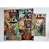 Comics Dc: Lote De 5 Revistas Jla En Ingles, 1997