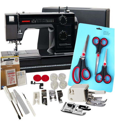 Janome Hd 1000 Black Heavy Duty + Regalos De Foto Gtía3años