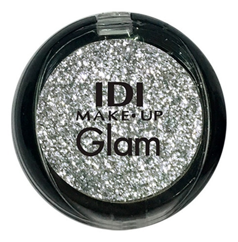 Idi Makeup Glam Maquillaje Face & Body Sombra Glitter Color Color De La Sombra 01 Silver Glam