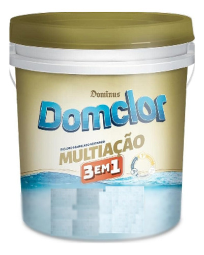 Cloro 10kg Dicloro Granulado Multiação 3x1 Domclor