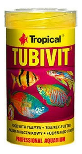 Alimento Hojuelas Tubifex Para Peces Tropical Tubivit