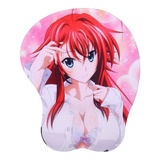 High School Dxd - Rias Anime Mouse Pads Con Reposamuñecas Ga