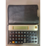 Calculadora Hp 12c Com Pouco Uso + Capa Em Couro.