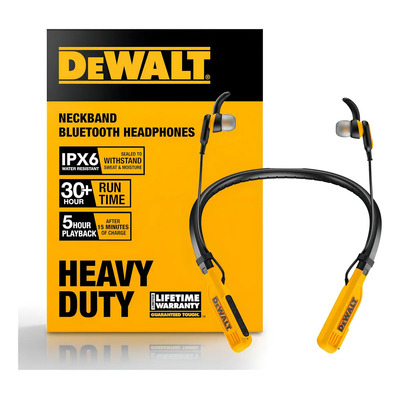 Dewalt Jobsite Pro - Auriculares Inalámbricos Color Yellow and Black | Meses sin interés