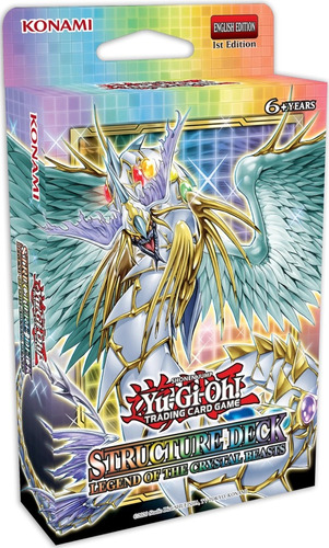 » Yugioh Structure Deck Legend Of The Crystal Beasts Sdcb-e 