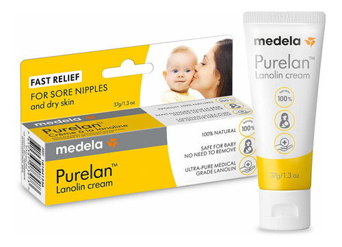 Medela Purelan Lanolina - Crema Para Pezones Para Lactancia,