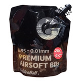 Balines Airsoft 6mm Golden Ball 4000bbs 0,20g Bolsa Con Pico