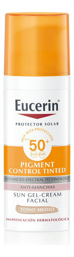 Protector Solar 50 Eucerin Pigment Control Facial Tono Medio