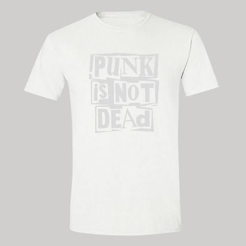 Playera Hombre Rock Punk Is Not Dead 000602b