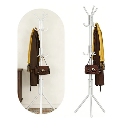 Ambueco Percheros Metalico Para Colgar Ropa Y Bolsas Con 9 Ganchos perchero Armable De Piso Blanco，50*175CM，Perchero Para Restaurante | MercadoLibre